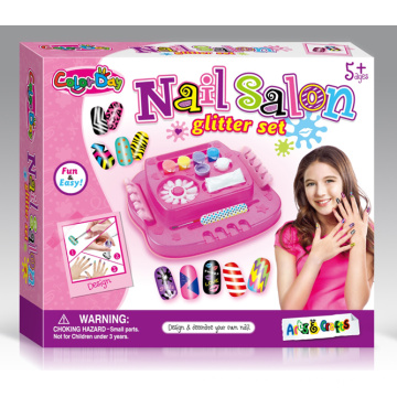 Mädchen Schönheitssatz DIY Nagel Salon Nagel Schönheit (H0178125)